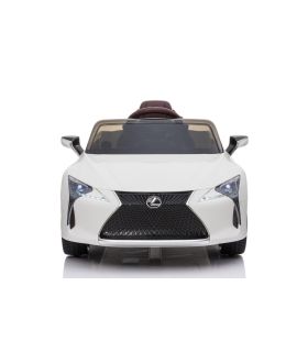 Voiture électrique 12V Lexus LC500 Blanche - Pack Luxe