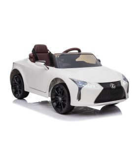 Voiture électrique 12V Lexus LC500 Blanche - Pack Luxe
