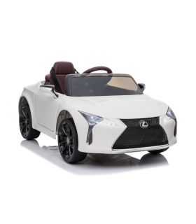 Voiture électrique 12V Lexus LC500 Blanche - Pack Luxe