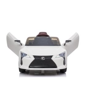 Voiture électrique 12V Lexus LC500 Blanche - Pack Luxe