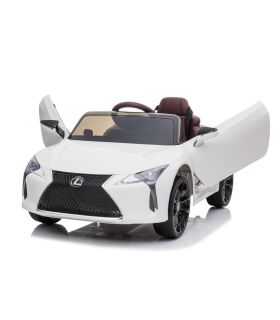 Voiture électrique 12V Lexus LC500 Blanche - Pack Luxe