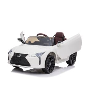 Voiture électrique 12V Lexus LC500 Blanche - Pack Luxe