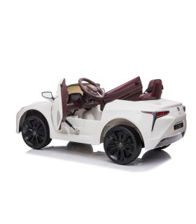 Voiture électrique 12V Lexus LC500 Blanche - Pack Luxe