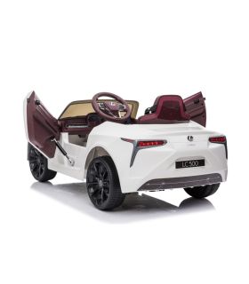 Voiture électrique 12V Lexus LC500 Blanche - Pack Luxe