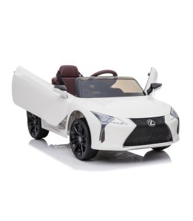 Voiture électrique 12V Lexus LC500 Blanche - Pack Luxe