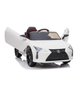 Voiture électrique 12V Lexus LC500 Blanche - Pack Luxe