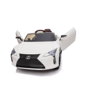 Voiture électrique 12V Lexus LC500 Blanche - Pack Luxe