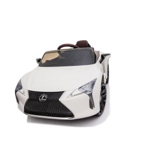 Voiture électrique 12V Lexus LC500 Blanche - Pack Luxe