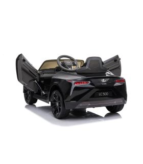 Voiture électrique 12V Lexus LC500 Noire - Pack Luxe