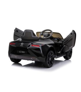 Voiture électrique 12V Lexus LC500 Noire - Pack Luxe