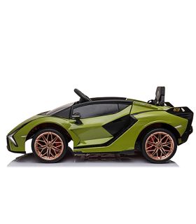 Voiture électrique 12V Lamborghini Sian Vert - Pack Luxe