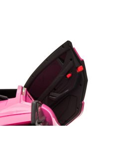 Voiture électrique 12V Lamborghini Sian Rose - Pack Luxe