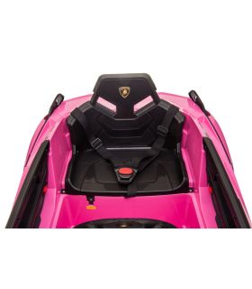 Voiture électrique 12V Lamborghini Sian Rose - Pack Luxe