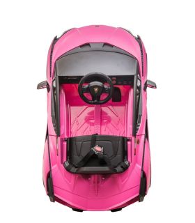 Voiture électrique 12V Lamborghini Sian Rose - Pack Luxe
