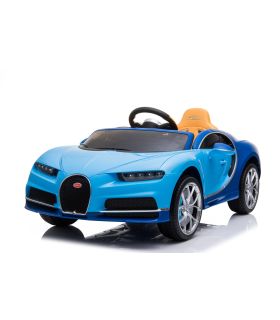 Voiture électrique 12V Bugatti Chiron Bleu - Pack Luxe