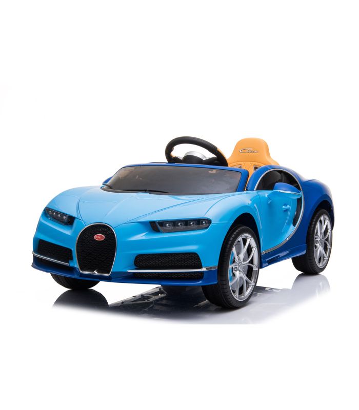 Voiture électrique 12V Bugatti Chiron Bleu - Pack Luxe