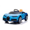 Voiture électrique 12V Bugatti Chiron Bleu - Pack Luxe