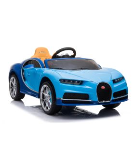 Voiture électrique 12V Bugatti Chiron Bleu - Pack Luxe