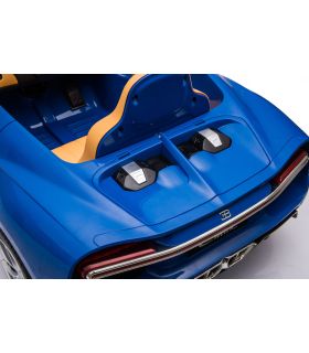 Voiture électrique 12V Bugatti Chiron Bleu - Pack Luxe
