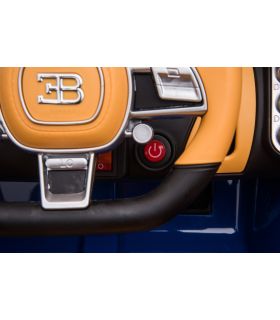Voiture électrique 12V Bugatti Chiron Bleu - Pack Luxe