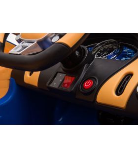 Voiture électrique 12V Bugatti Chiron Bleu - Pack Luxe