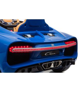 Voiture électrique 12V Bugatti Chiron Bleu - Pack Luxe