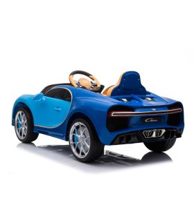 Voiture électrique 12V Bugatti Chiron Bleu - Pack Luxe