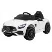 Voiture électrique enfant 12V Mercedes-Benz GT Blanche - Pack Luxe