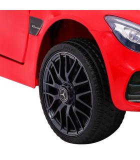 Voiture électrique enfant 12V Mercedes-Benz GT Rouge - Pack Luxe