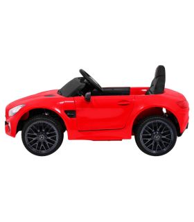 Voiture électrique enfant 12V Mercedes-Benz GT Rouge - Pack Luxe
