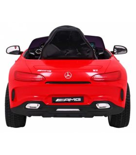Voiture électrique enfant 12V Mercedes-Benz GT Rouge - Pack Luxe
