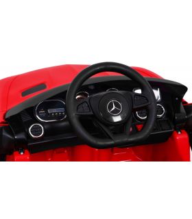 Voiture électrique enfant 12V Mercedes-Benz GT Rouge - Pack Luxe