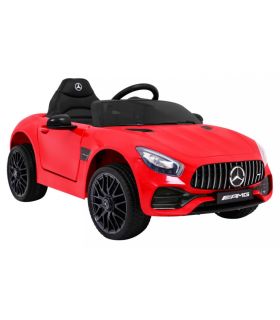 Voiture électrique enfant 12V Mercedes-Benz GT Rouge - Pack Luxe
