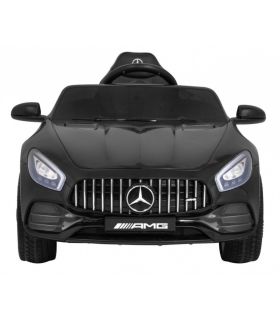 Voiture électrique enfant 12V Mercedes-Benz GT Noire - Pack Luxe