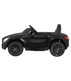 Voiture électrique enfant 12V Mercedes-Benz GT Noire - Pack Luxe