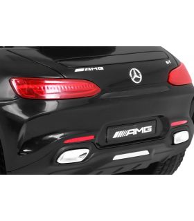 Voiture électrique enfant 12V Mercedes-Benz GT Noire - Pack Luxe