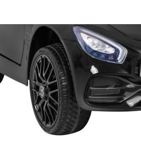Voiture électrique enfant 12V Mercedes-Benz GT Noire - Pack Luxe