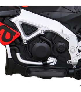 Moto électrique 12V Aprilia V4 Rouge - Pack Luxe