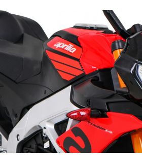 Moto électrique 12V Aprilia V4 Rouge - Pack Luxe