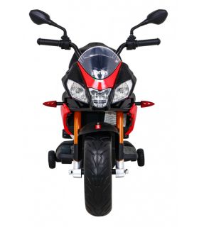 Moto électrique 12V Aprilia V4 Rouge - Pack Luxe