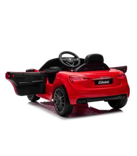 Voiture électrique Maserati Ghibli II Rouge - Pack Luxe