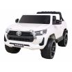 Voiture électrique 2 places 12V Toyota Hilux Blanche - Pack Luxe