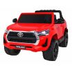 Voiture électrique 2 places 12V Toyota Hilux Rouge - Pack Luxe