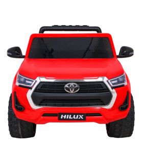 Voiture électrique 2 places 12V Toyota Hilux Rouge - Pack Luxe