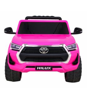 Voiture électrique 2 places 12V Toyota Hilux Rose - Pack Luxe
