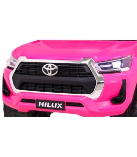 Voiture électrique 2 places 12V Toyota Hilux Rose - Pack Luxe
