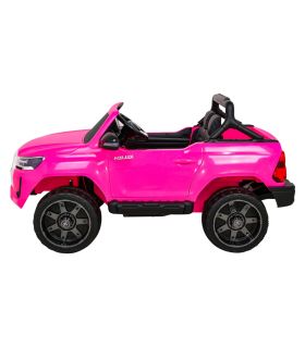 Voiture électrique 2 places 12V Toyota Hilux Rose - Pack Luxe