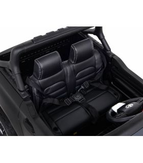 Voiture électrique 2 places 12V Toyota Hilux Noire - Pack Luxe