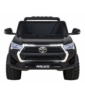 Voiture électrique 2 places 12V Toyota Hilux Noire - Pack Luxe
