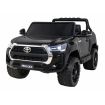 Voiture électrique 2 places 12V Toyota Hilux Noire - Pack Luxe